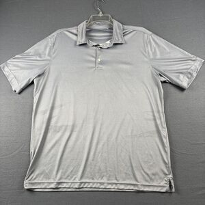 Walter Hagen Mens Golf Shirt Gray XL Design